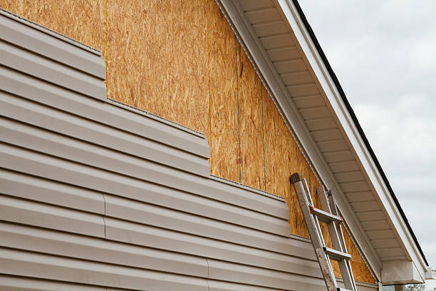 Professional Wood Siding technician working in Bridgewater, VA